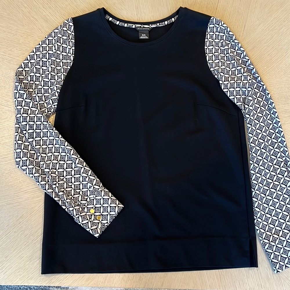 Club Monaco Top Silk Sleeves